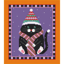 0185 Черный котик