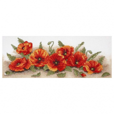 PCE722 Россыпь маков (spray of poppies)