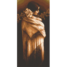 S-076 Девушка с шалью